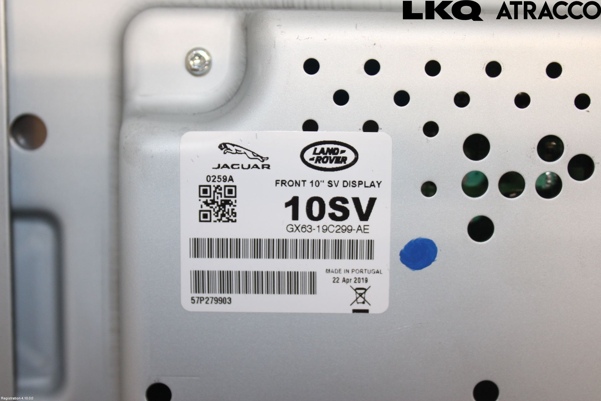 Jaguar F-PACE Bildskärm