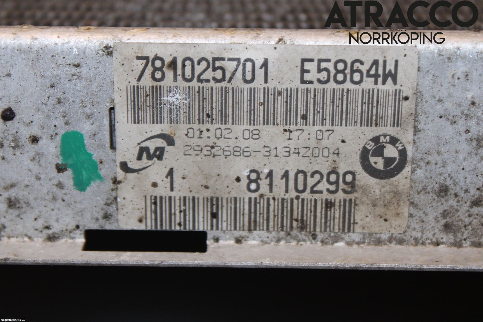 BMW 1 E87/81 5D/3D 03-11 Kylare Aut