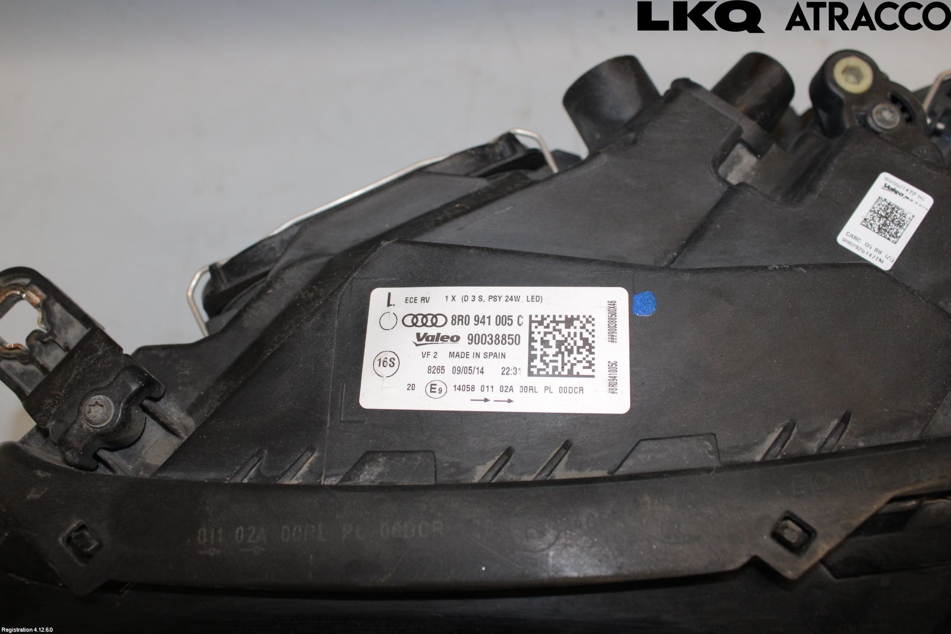 Audi Q5 09-16 Strålkastare Vänster