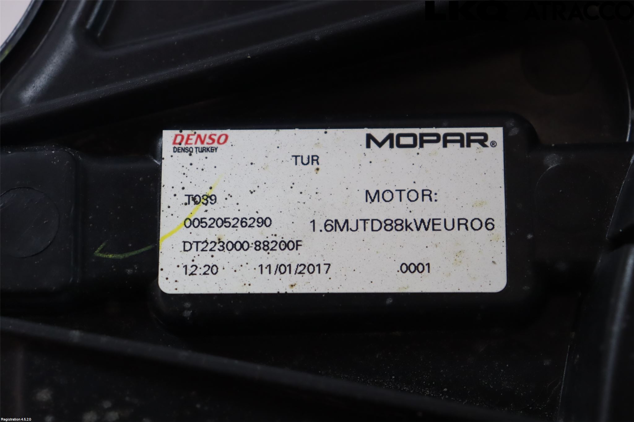 Fiat TIPO/CROSS 16- Kylfläkt El