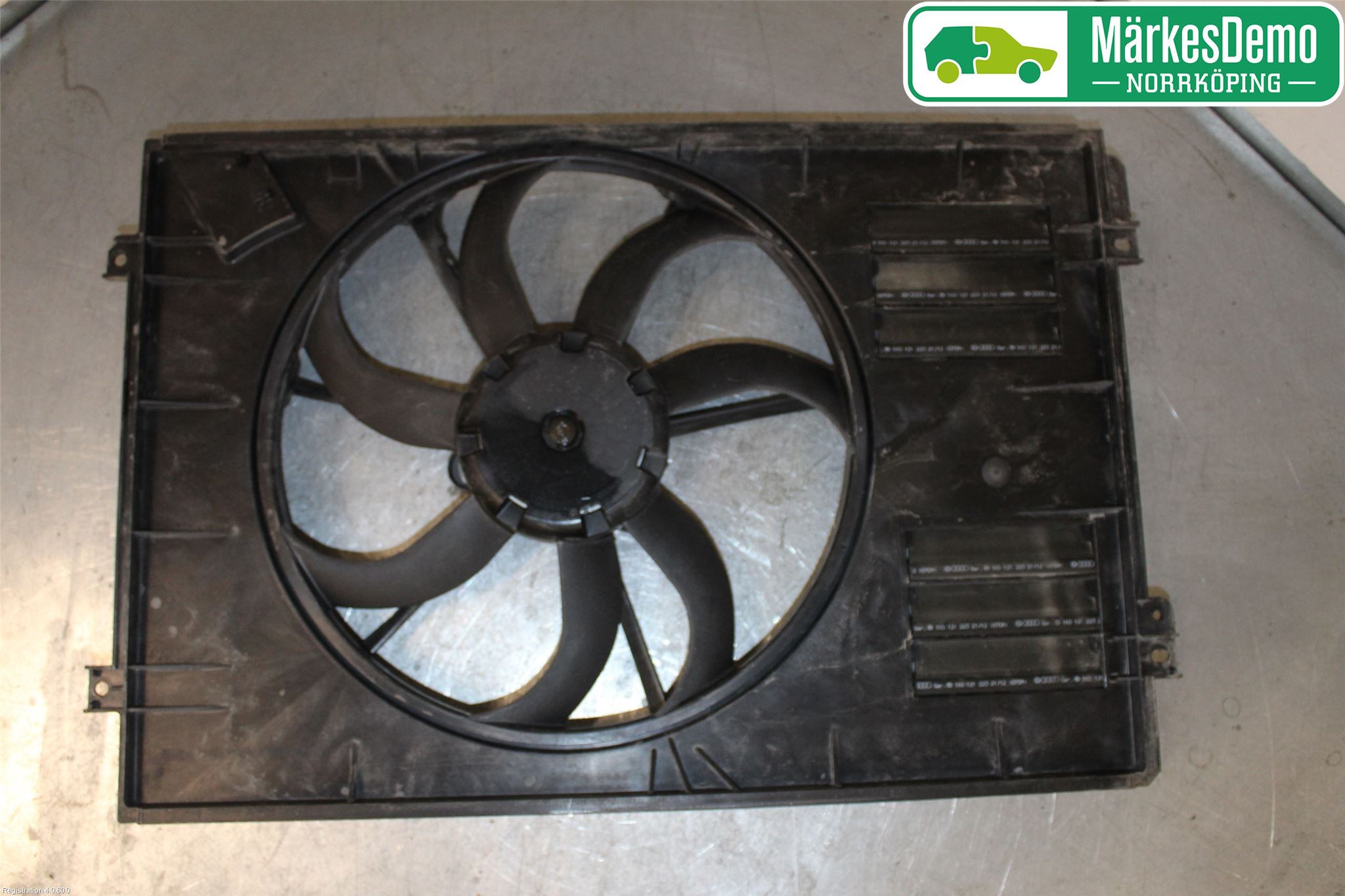 Audi A3/S3 05-13 Kylfläkt El