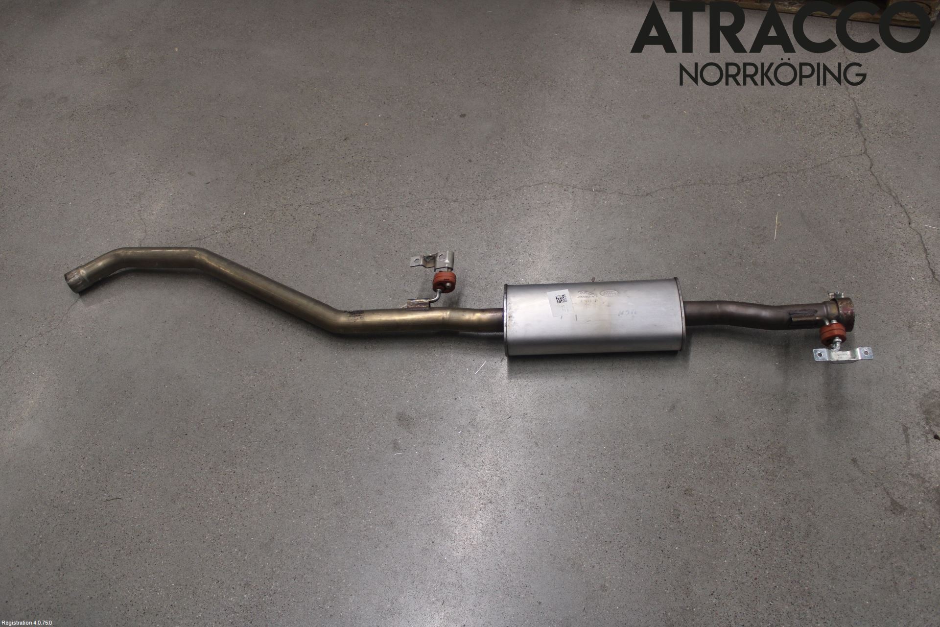 Jaguar E-PACE 17- Avgas Mellandämpare