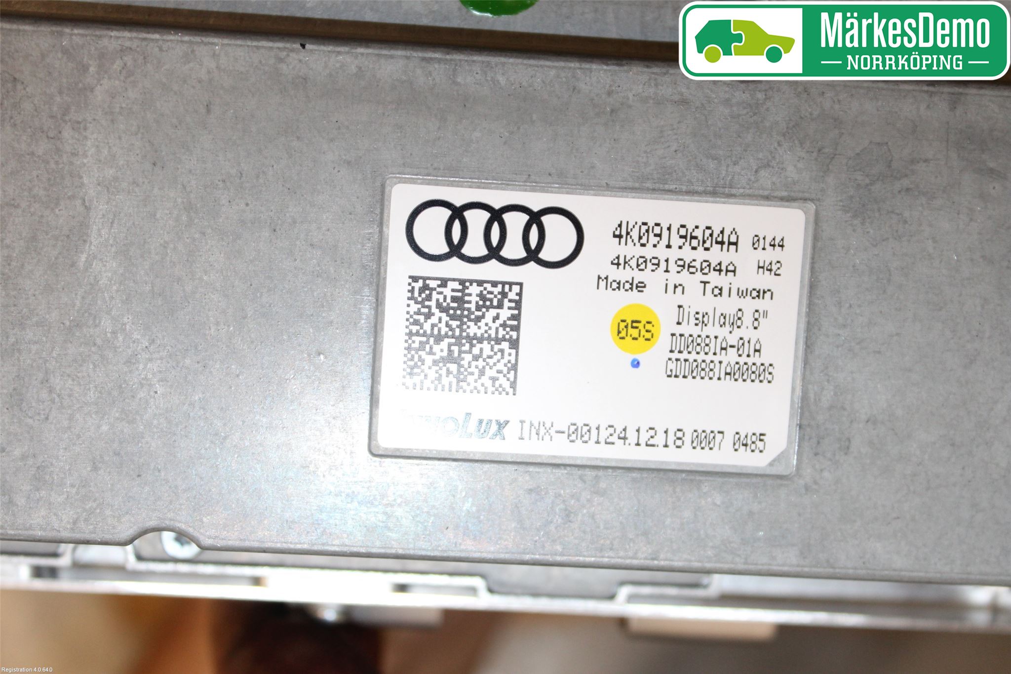 Audi A6 F2/C8 19- Multifunktionsdisplay
