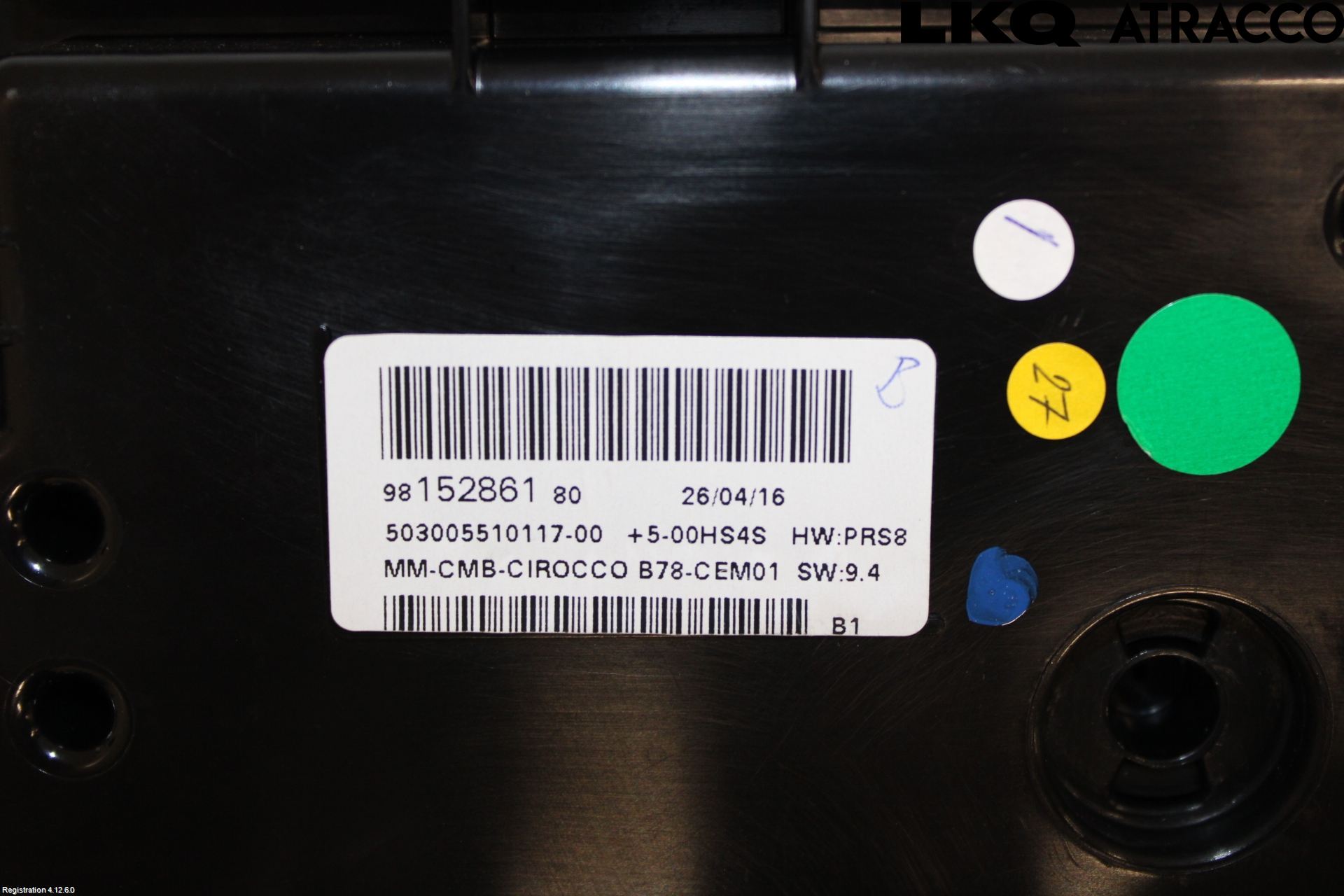 Citroen C4 GRAND PICASSO 14-18 Instrument Komb
