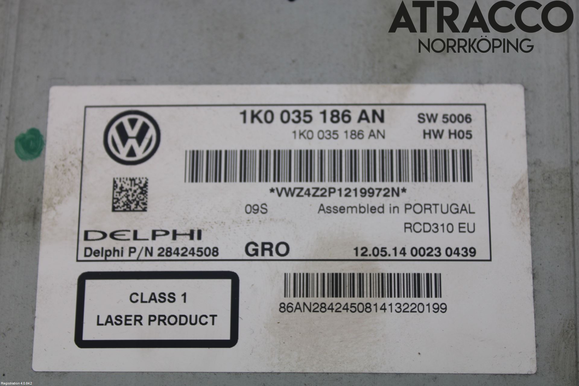 Volkswagen VW CADDY 11-15 Cd Radio - Multimediapanel