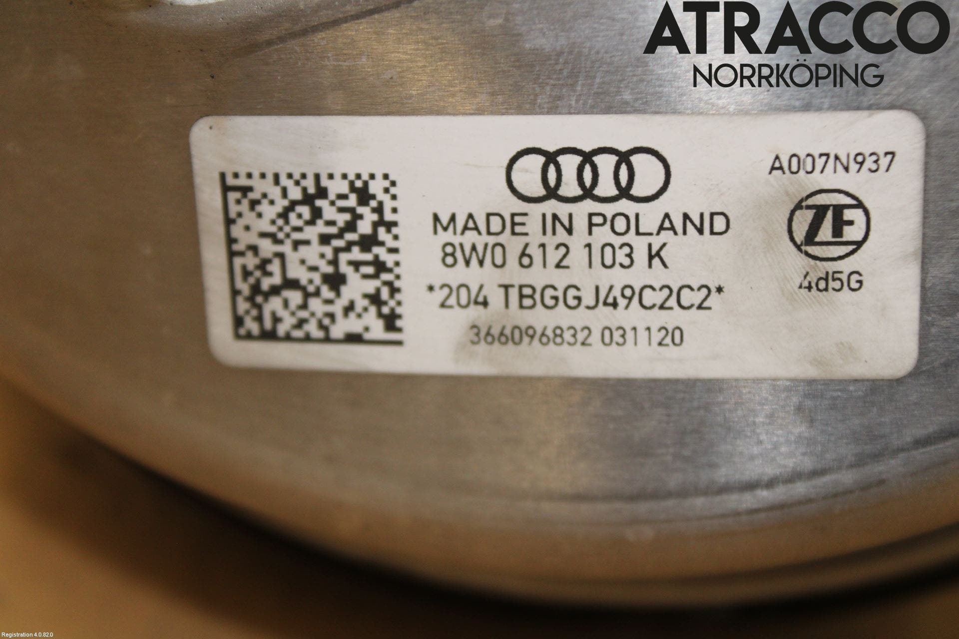 Audi A5 17- Bromsservo