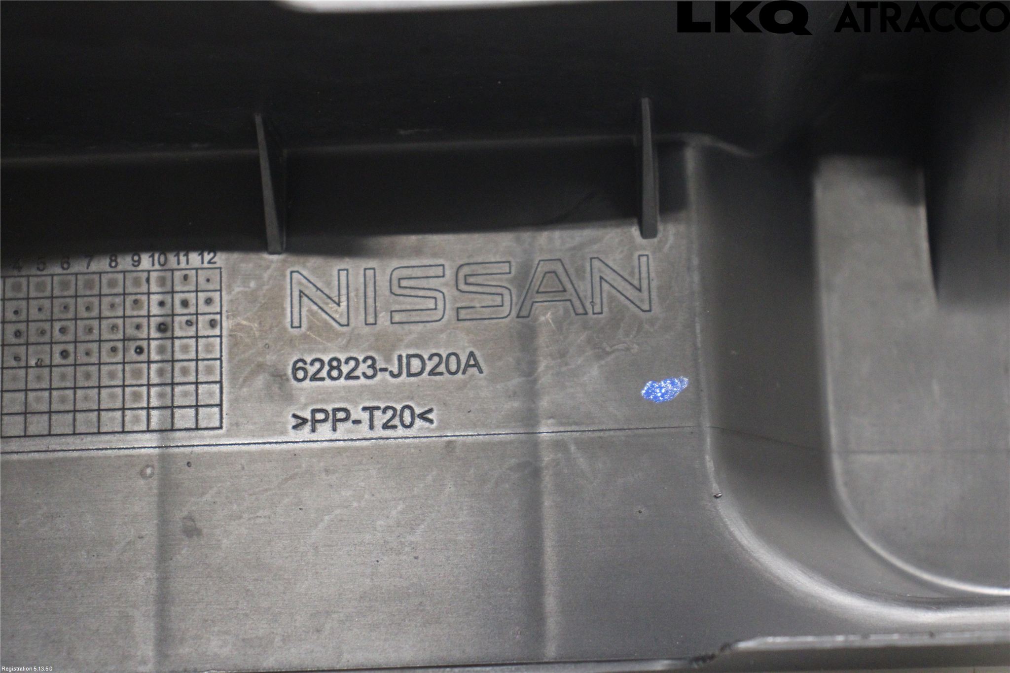 Nissan QASHQAI+2  08-10 Deflektor Plåt-Plast Kylning