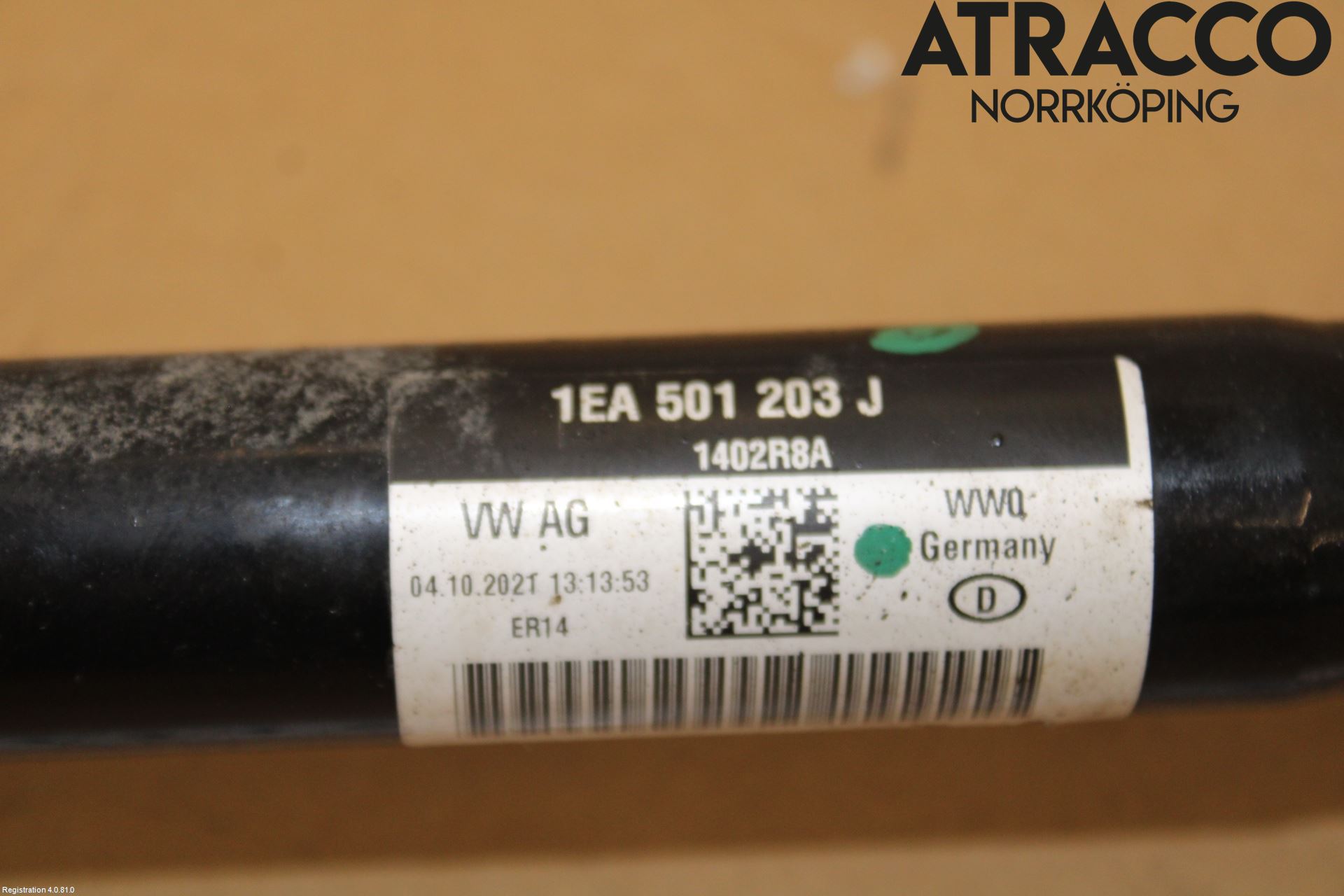 Volkswagen VW ID.4 21- Drivaxel Bak Vänster