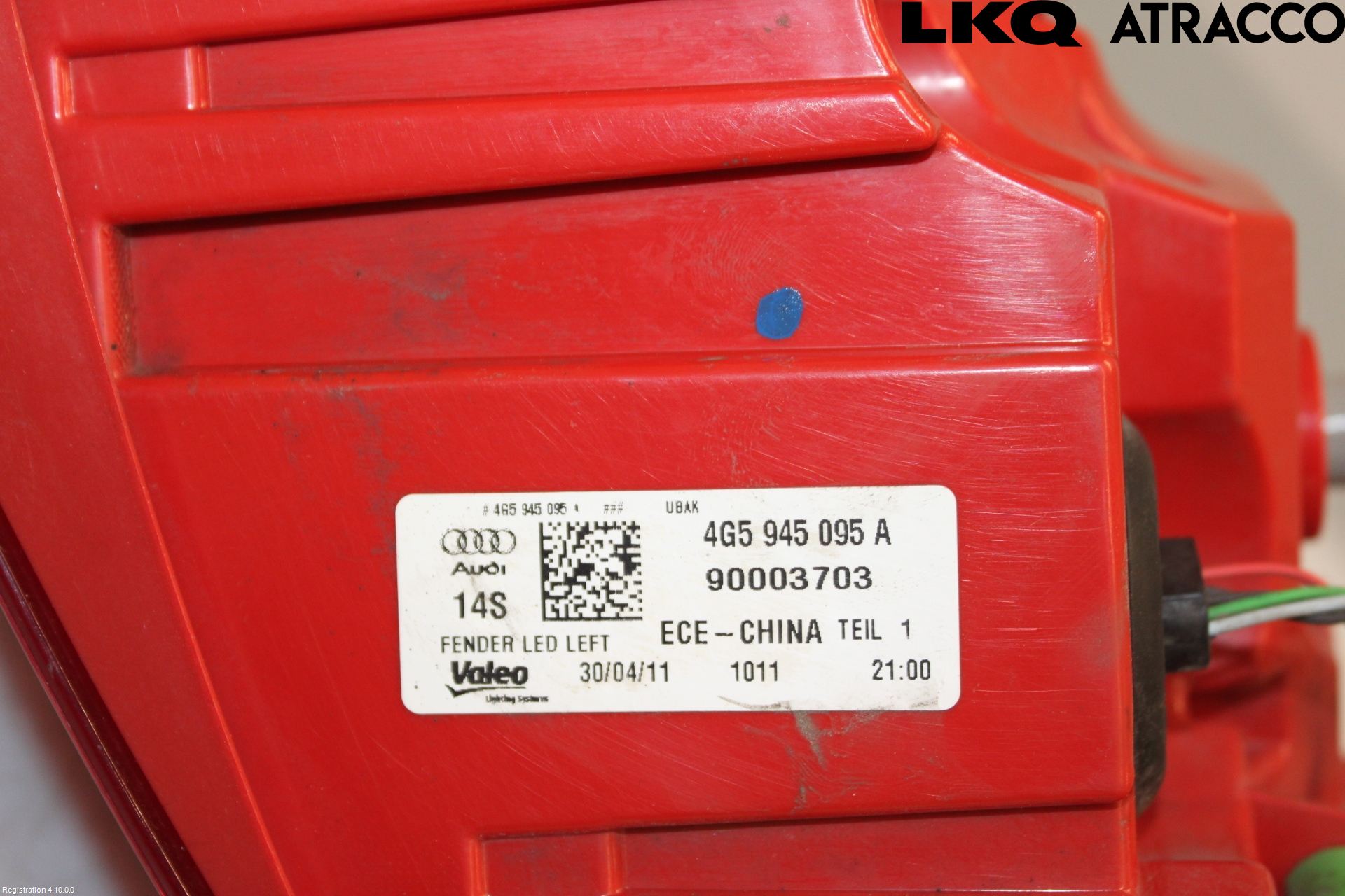 Audi A6/S6 4G 11-18 Bakljus Vänster