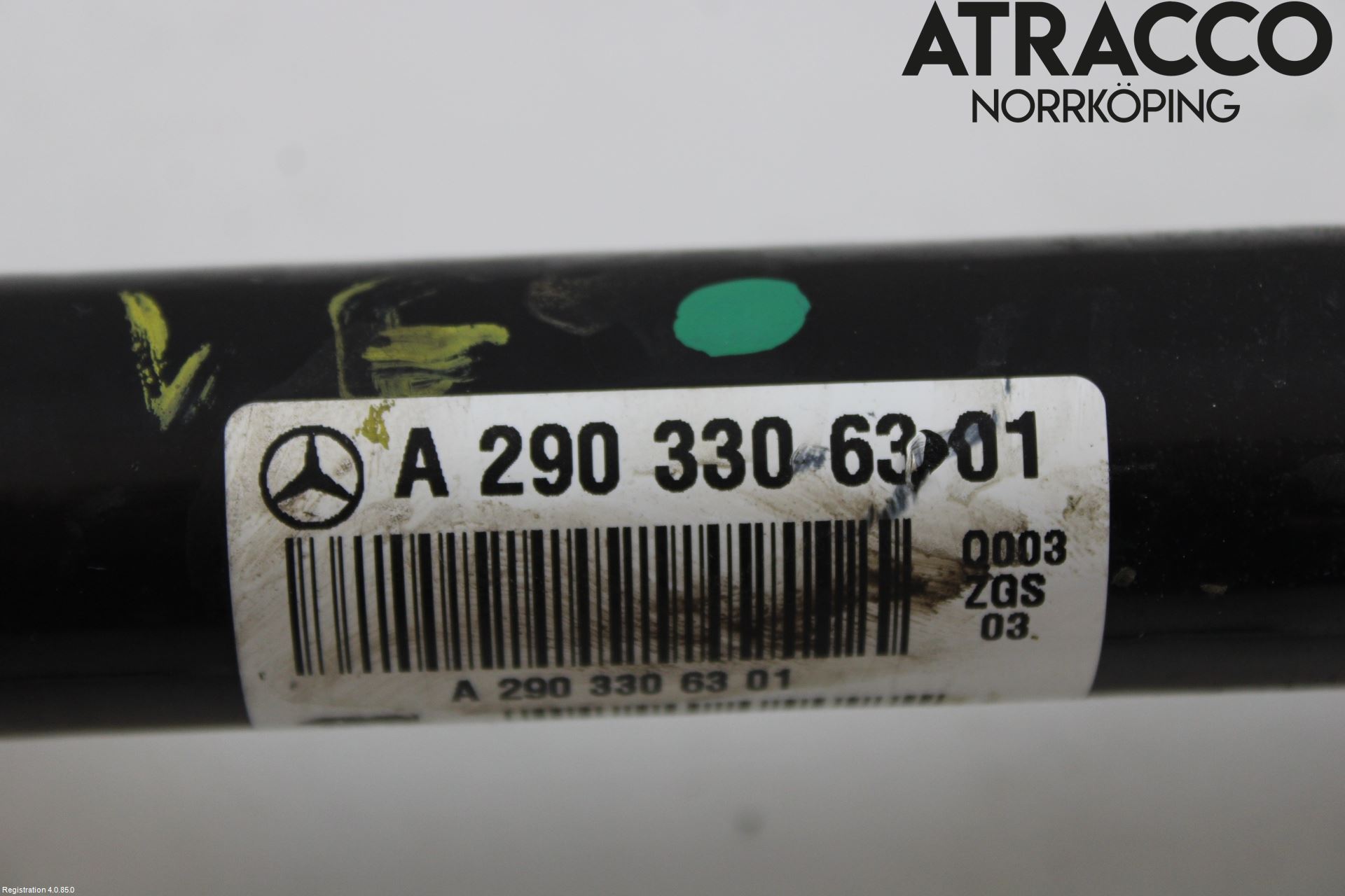 Mercedes-Benz MB AMG GT (C190/R190) 14-22 Drivaxel Fram Vänster