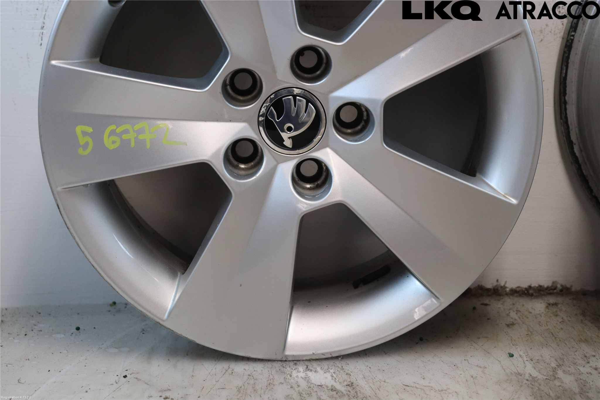 Skoda RAPID Fälgsats Aluminium