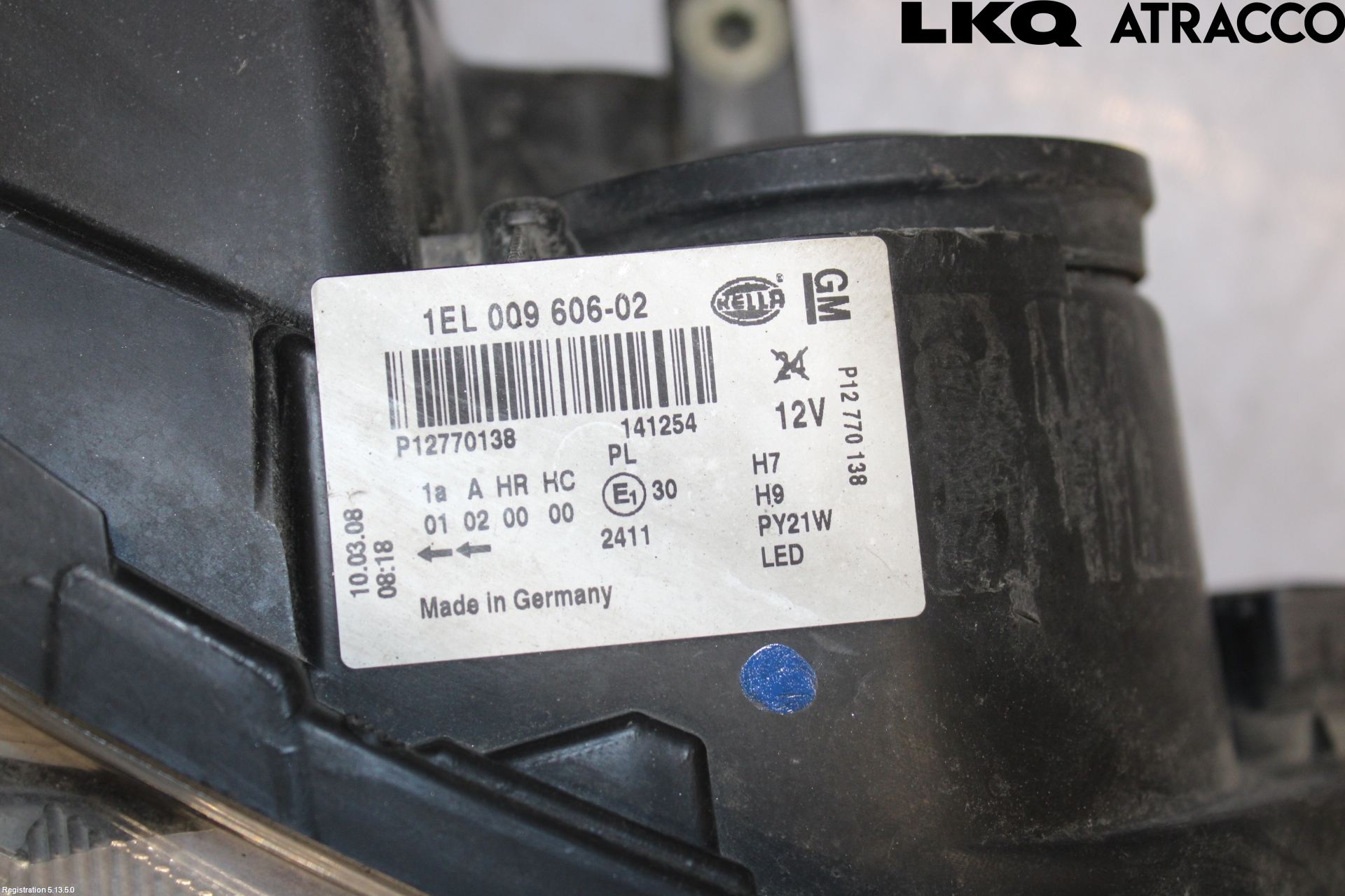 Saab 9-3 VER2/VER3 08-15 Strålkastare Höger