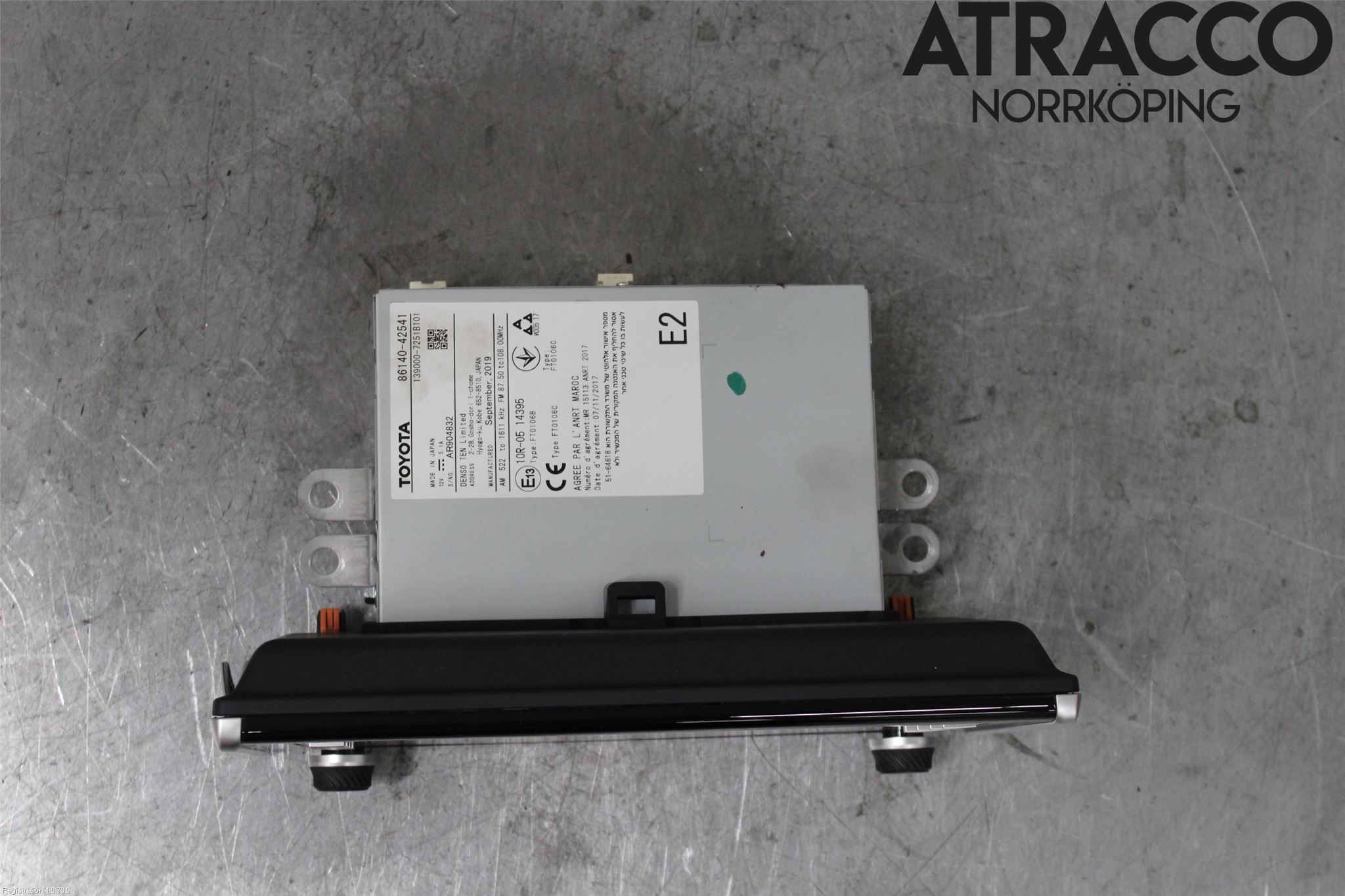 Toyota RAV4 19- Cd Radio - Multimediapanel