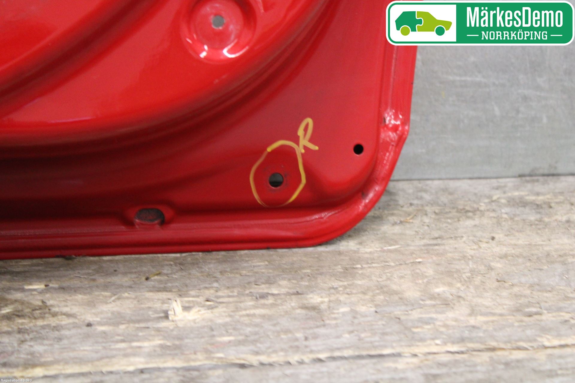 Volvo S40 04-07 Dörr Bak Höger