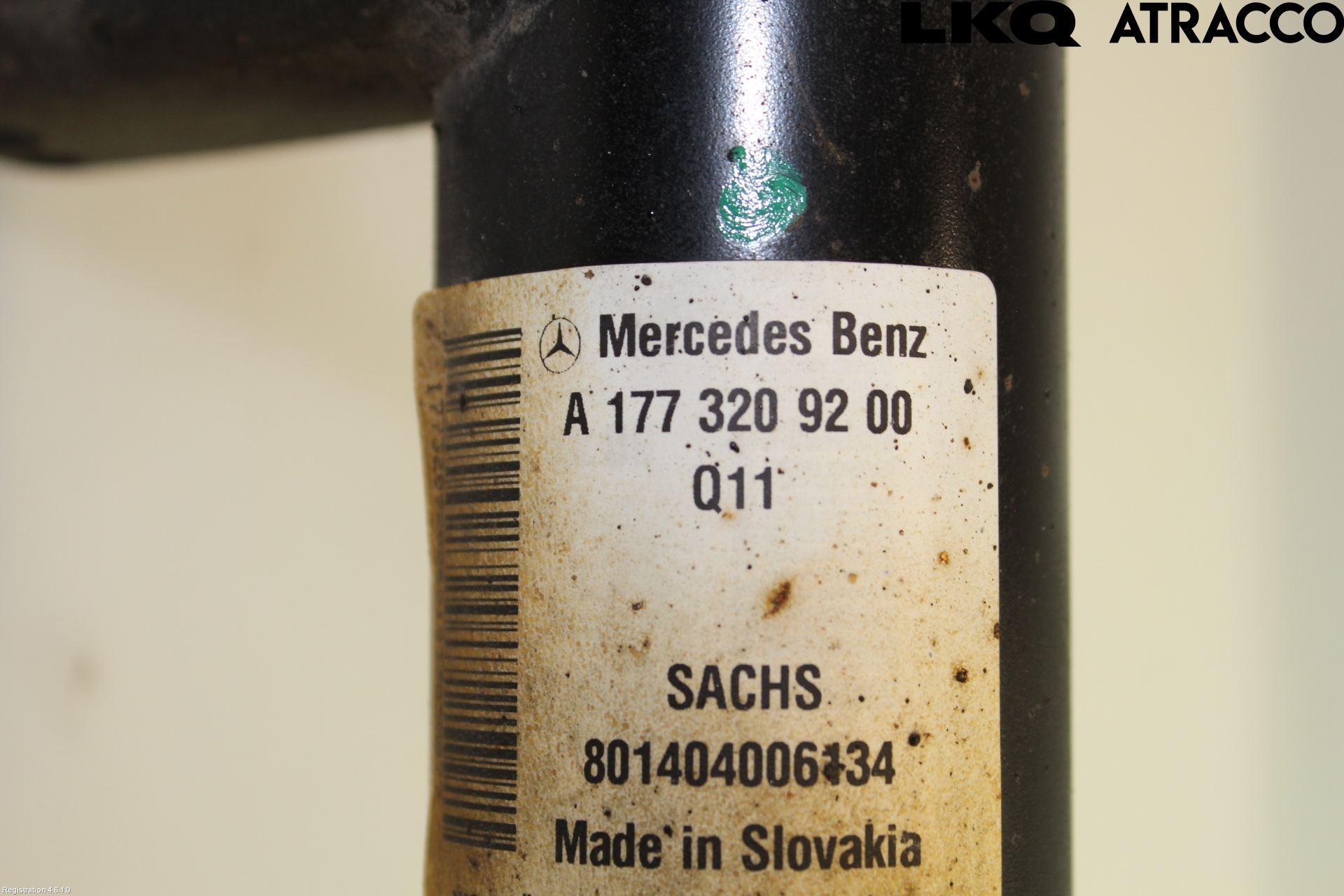 Mercedes-Benz MB B-KLASS (W247) 19- Fjäderben Fram Höger