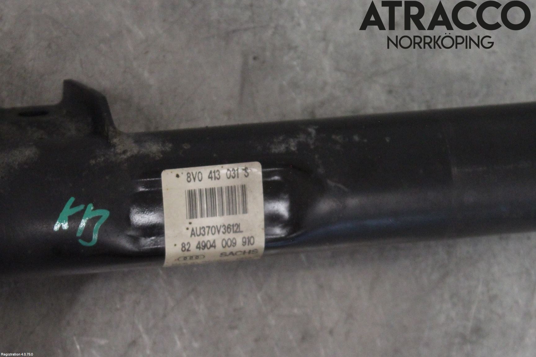 Audi A3/S3 8V 13-20 Fjäderben Fram Vänster