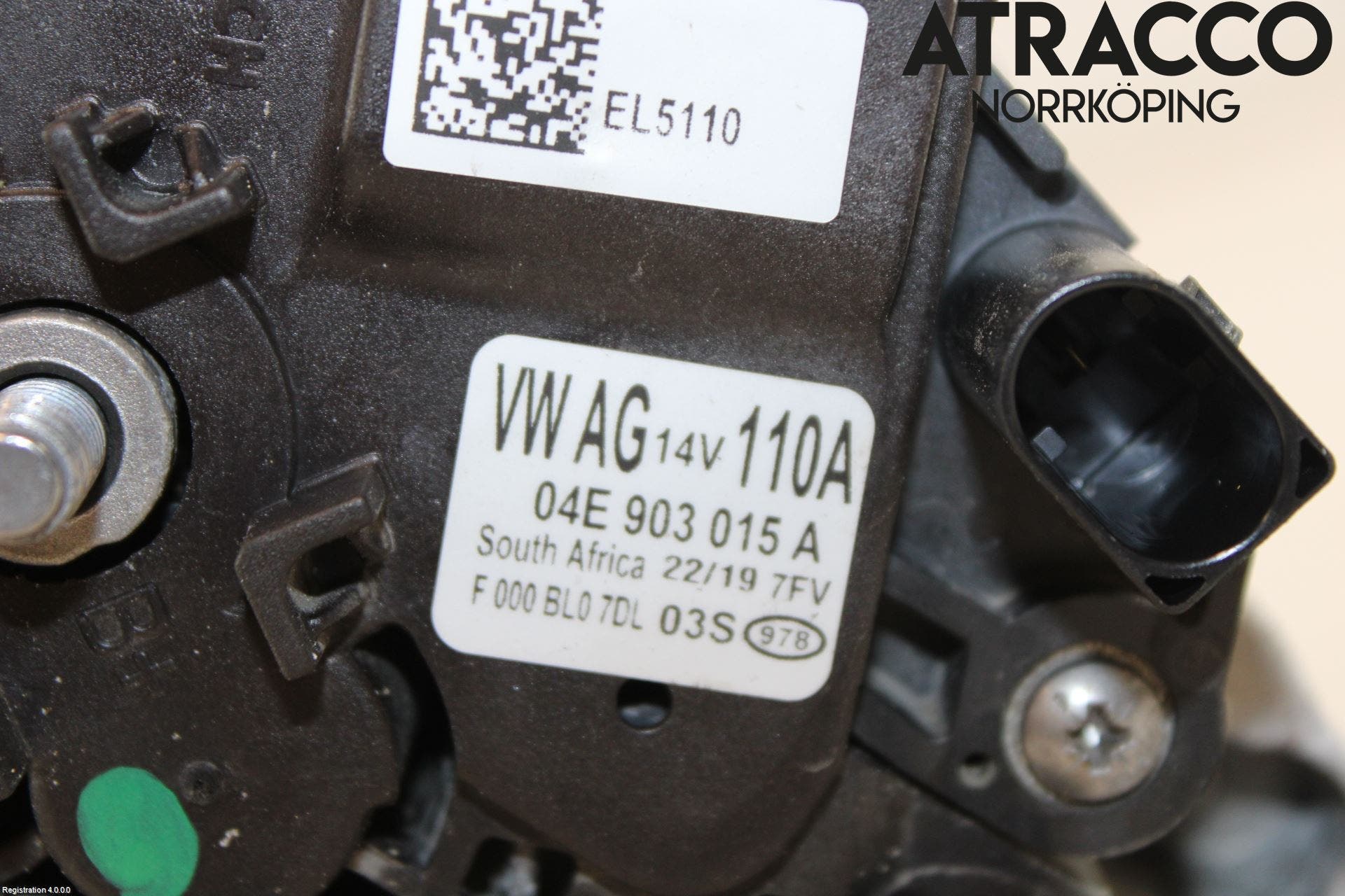 Volkswagen VW POLO VI 18->> Generator