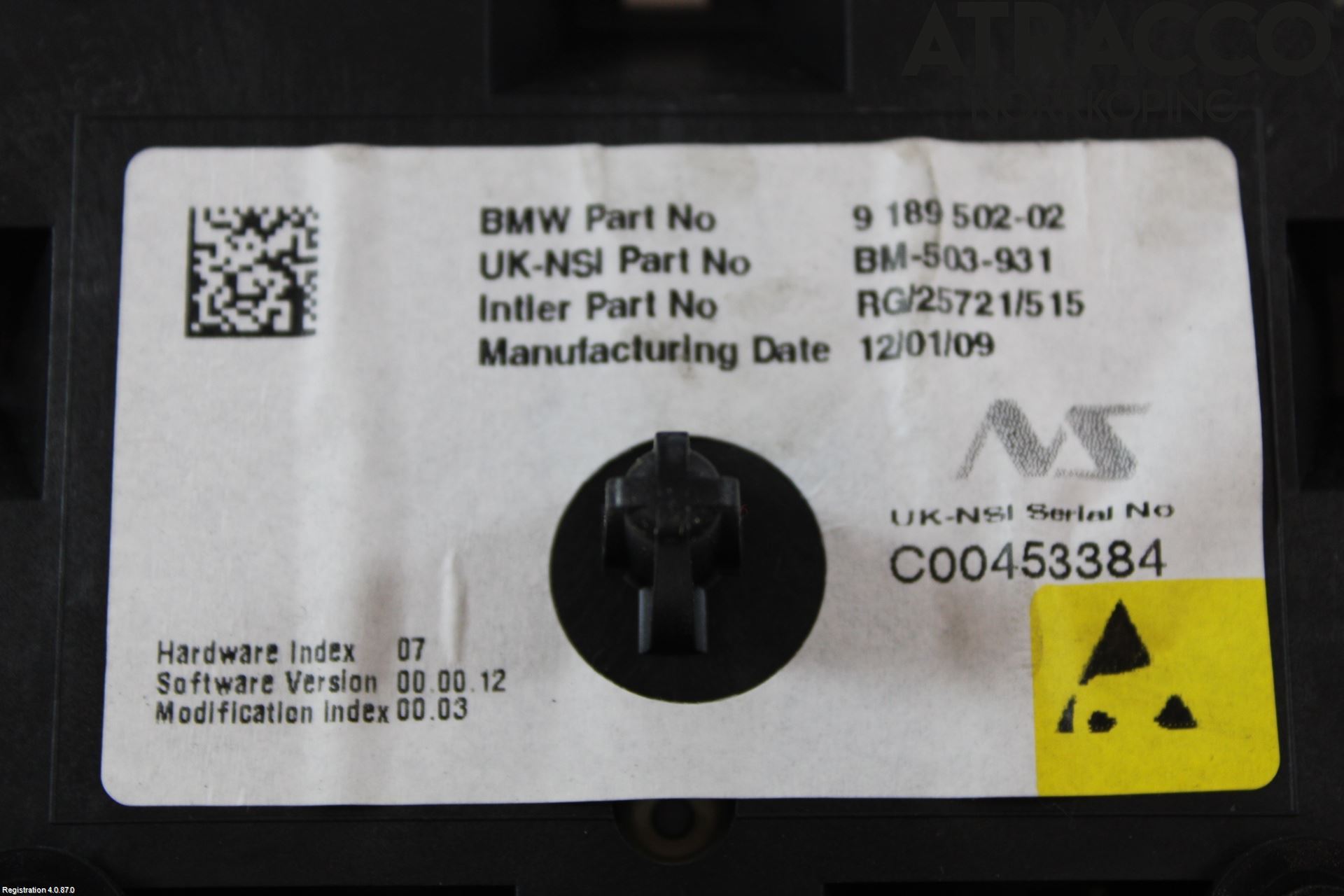 Mini COUPE R56 05-14 Instrument Komb