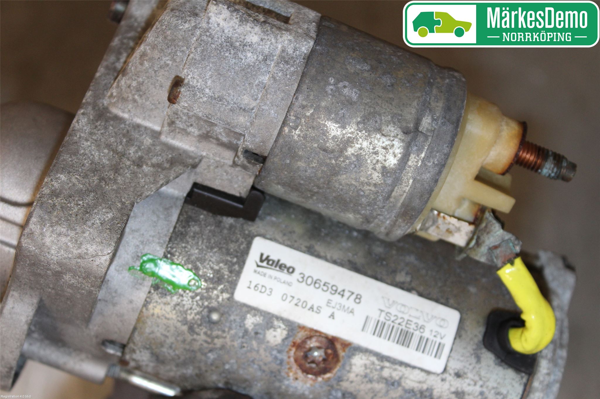 Volvo V40 12-19 Startmotor Diesel