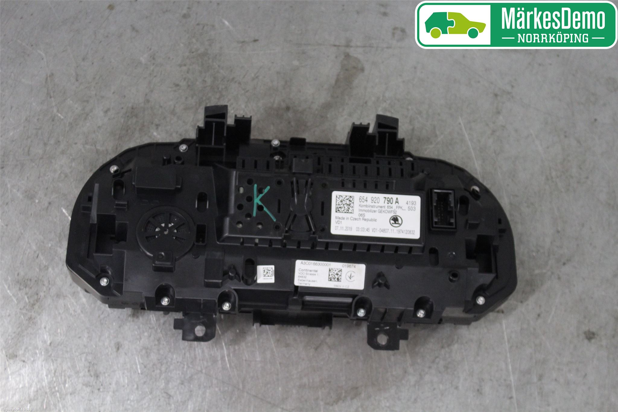 Skoda SCALA 19- Instrument Komb