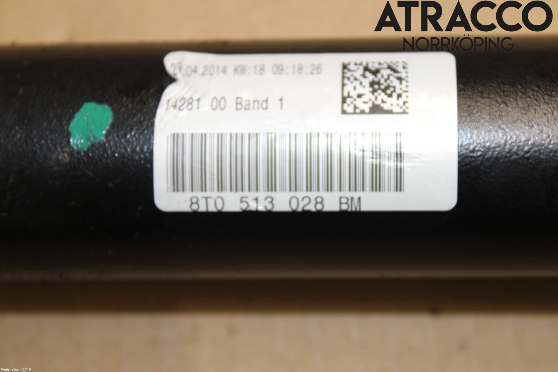 Audi A4 12-15 Stötdämpare Bak