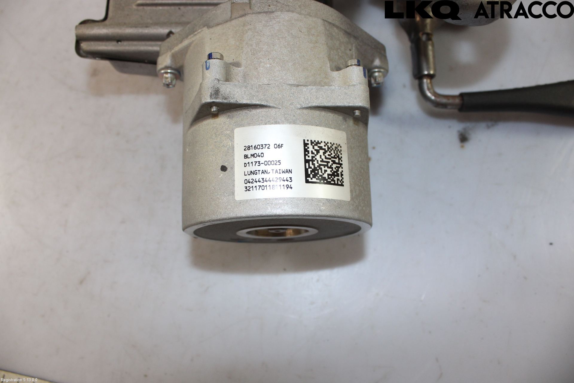 Fiat 500 07- Rattaxelagg Med Inb Servo