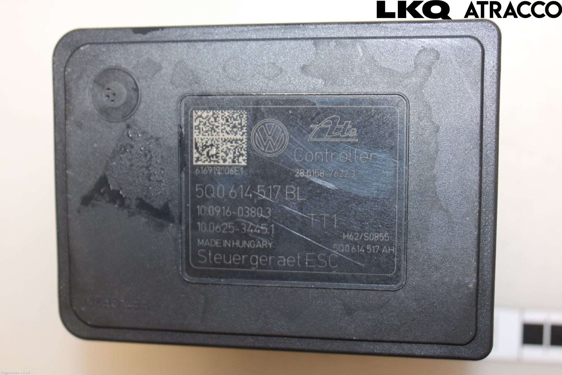 Volkswagen VW PASSAT 15-19 Abs Hydraulaggregat
