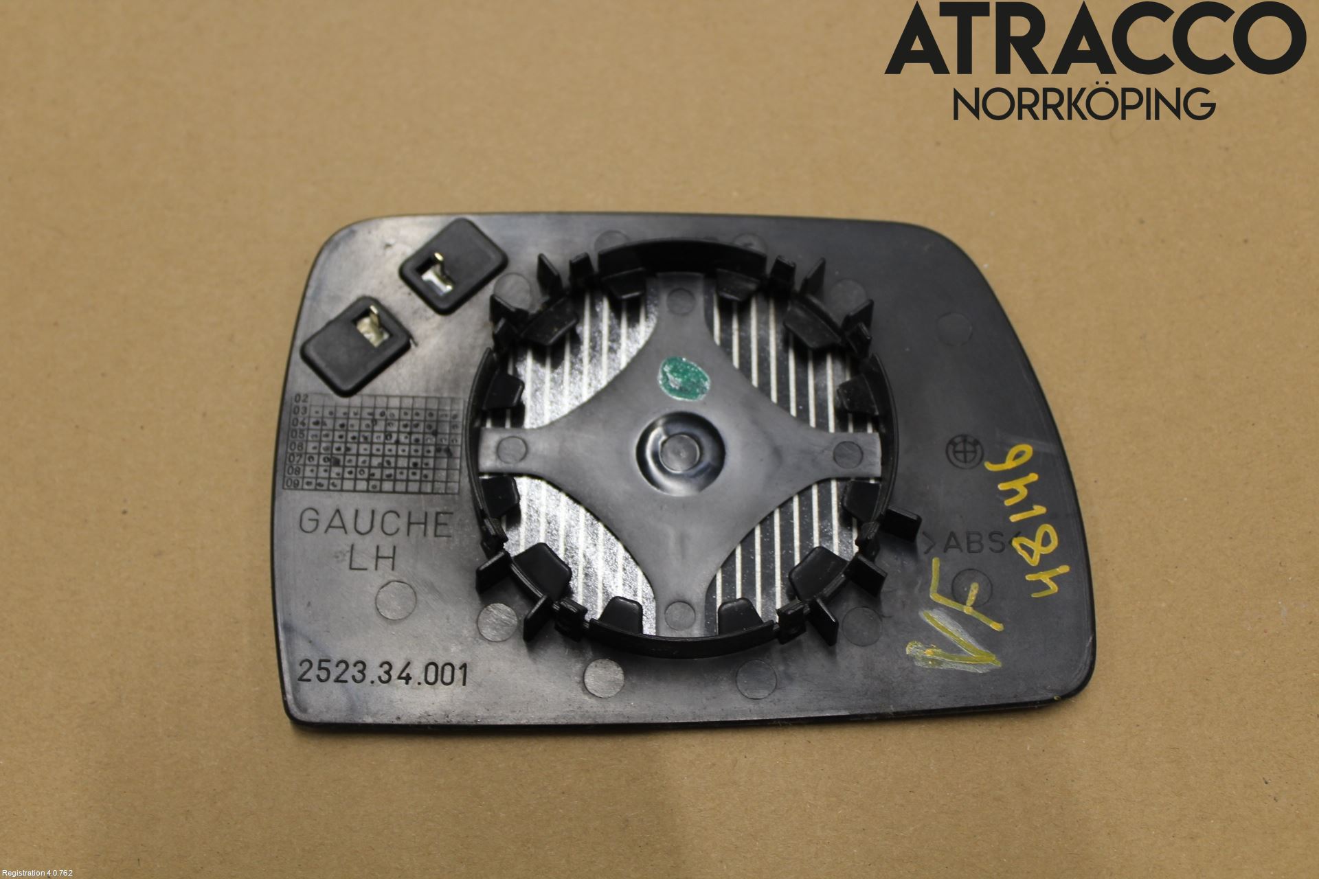 BMW X3 E83     03-10 Spegelglas Vä