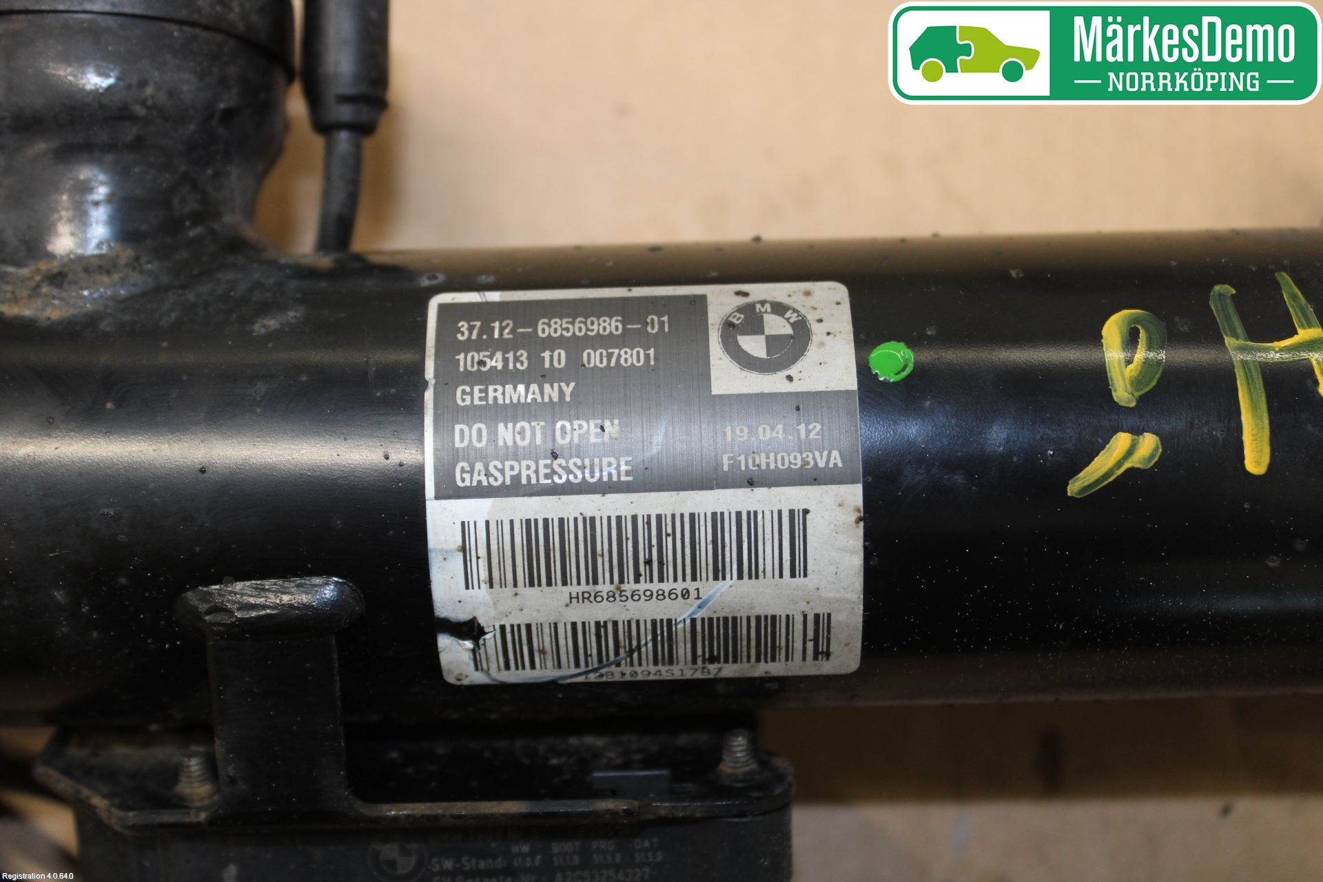 BMW 5 F10/F11/F18 09-17 Fjäderben Bak Höger
