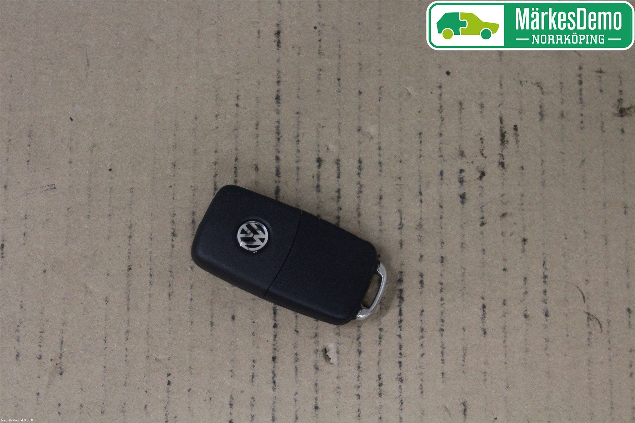 Volkswagen VW GOLF VI 09-13 Fjärrkontroll Larm-Centrallås