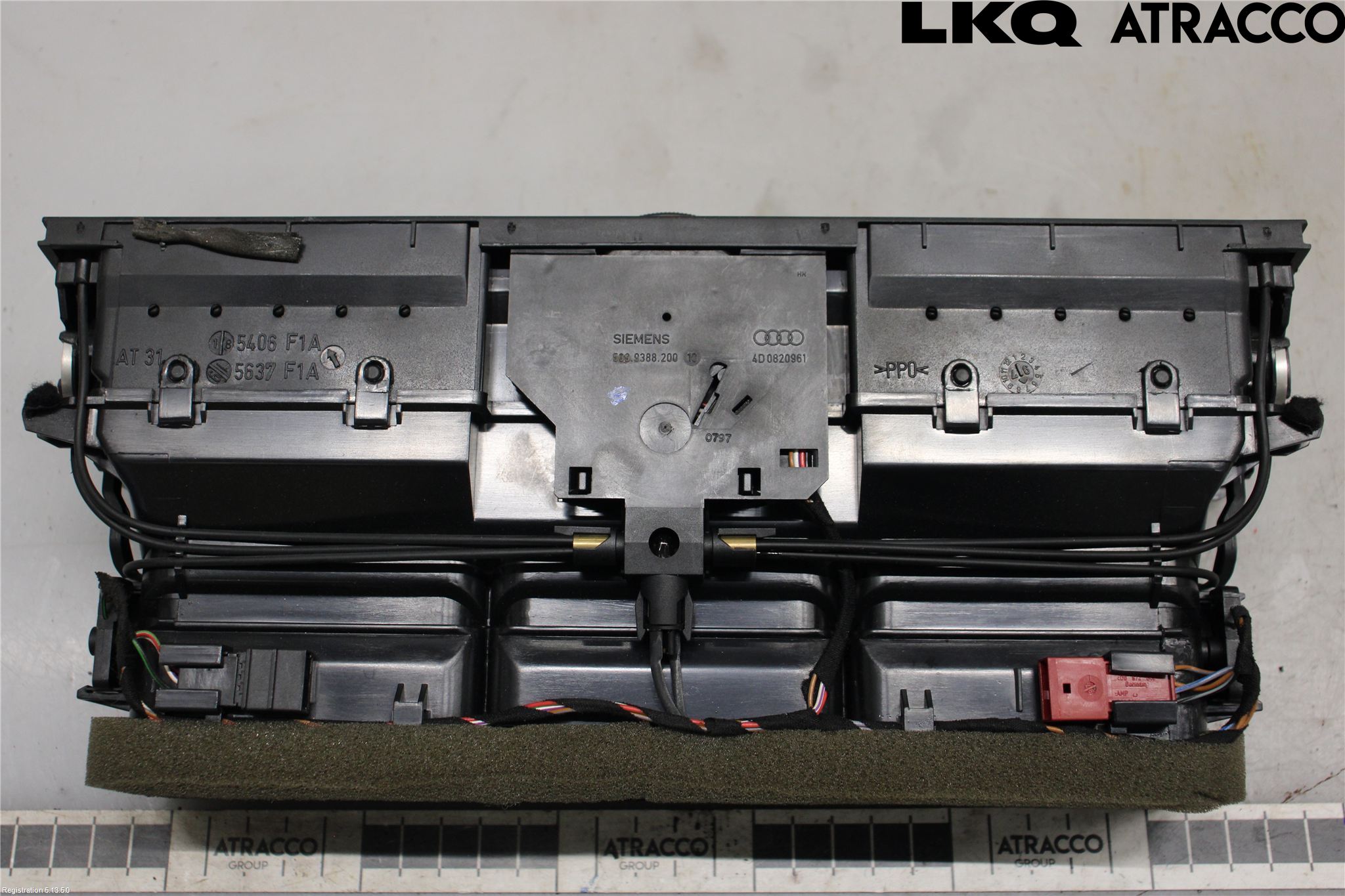 Audi A8/S8 4D 94-02 Deflektor Plåt-Plast Kylning