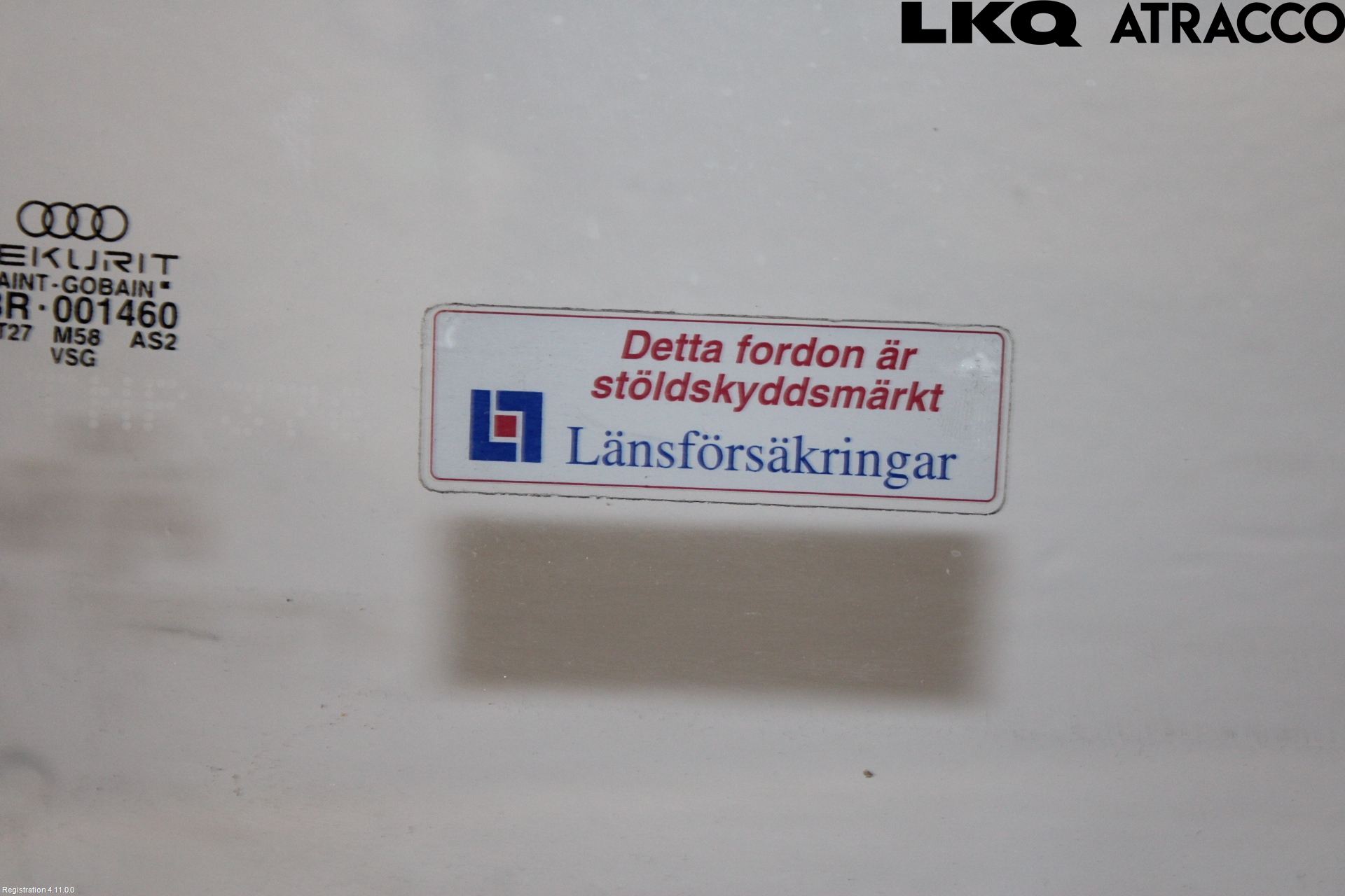 Audi A8/S8 4D 94-02 Dörruta Fram Höger