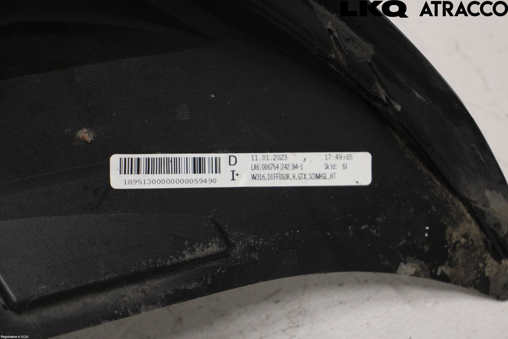 Volkswagen VW ID.4 21- Spoiler Bak