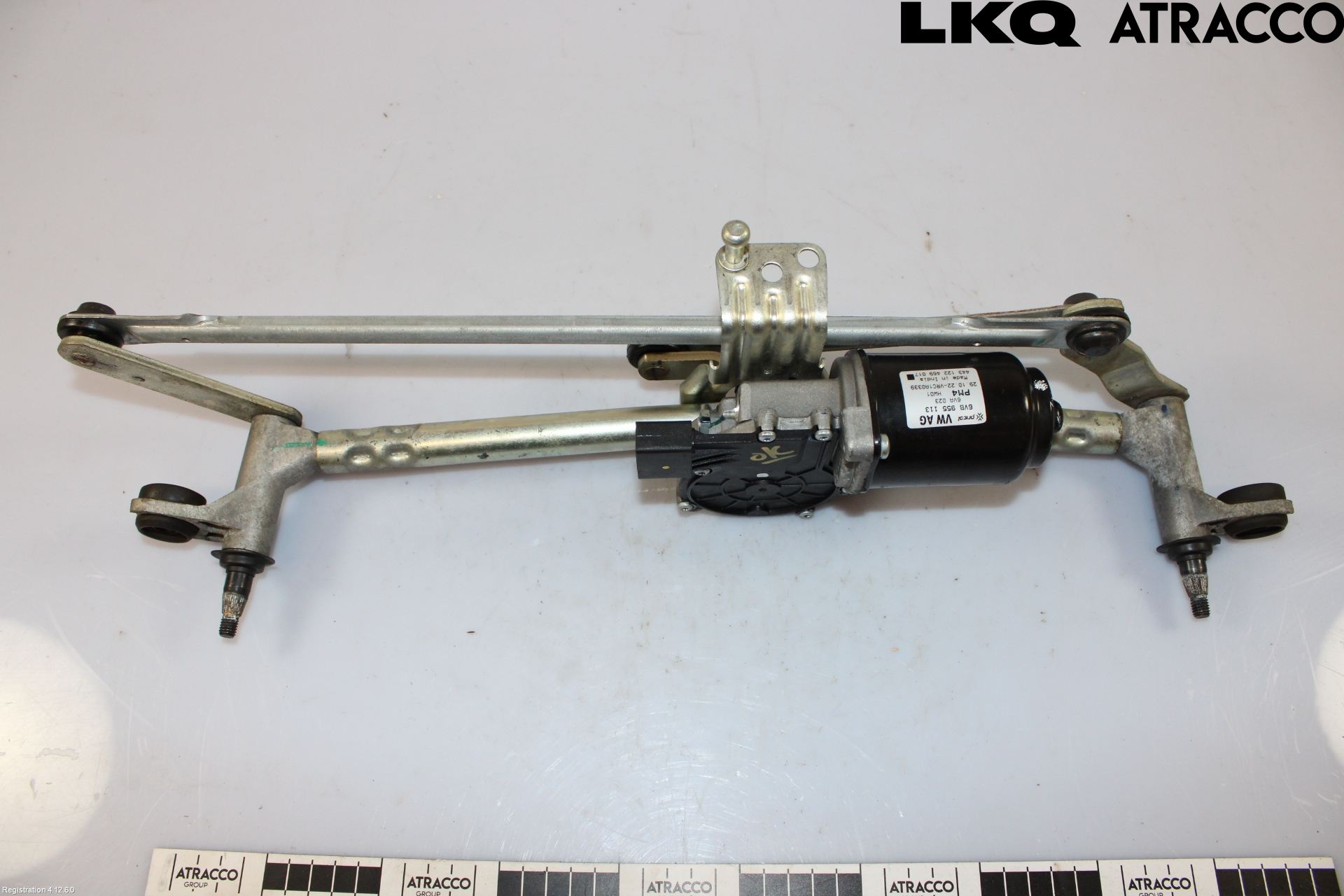 Skoda FABIA 22- Torkarmekanism Vindruta