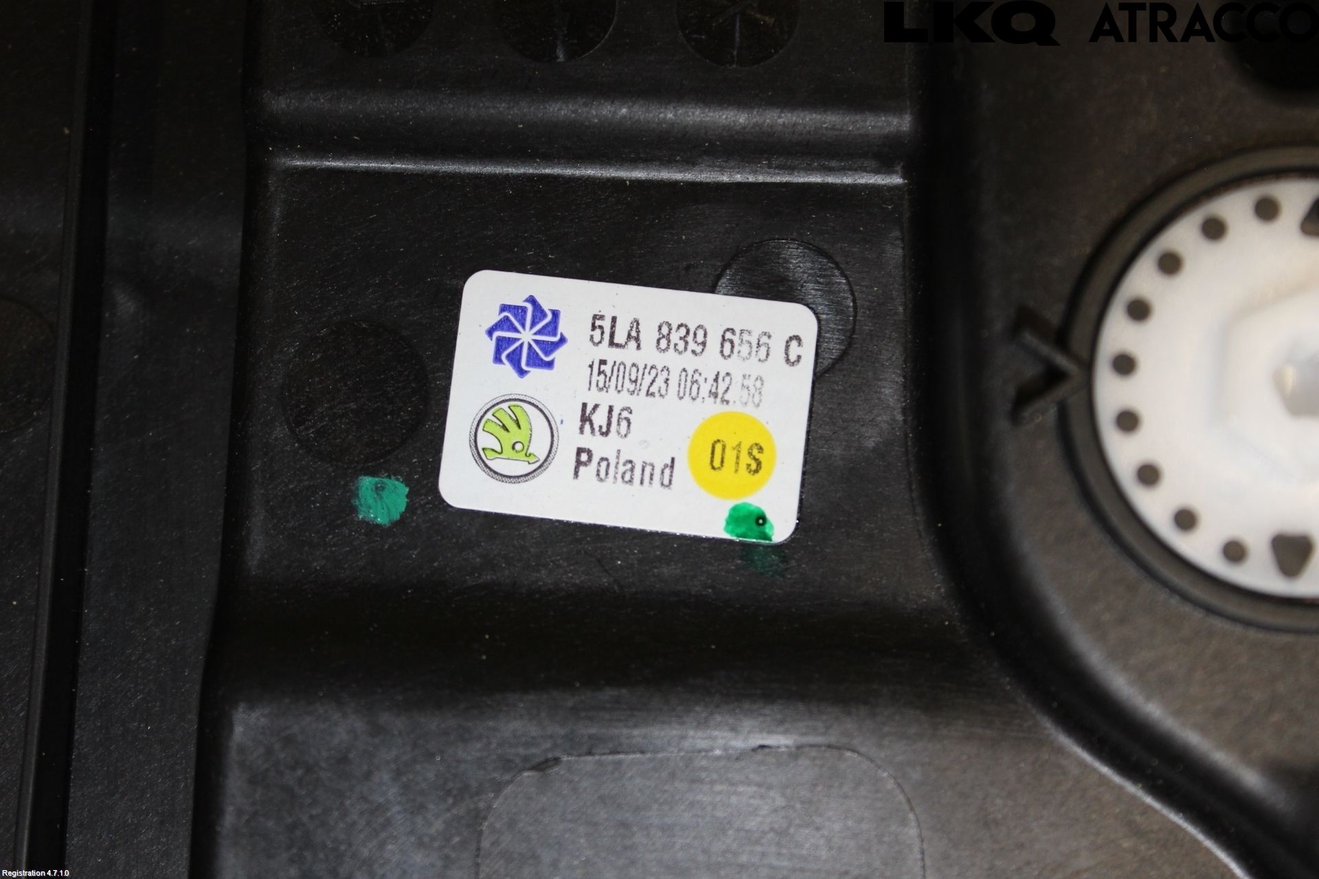 Skoda ENYAQ iV 21- Fönsterhiss El Kompl
