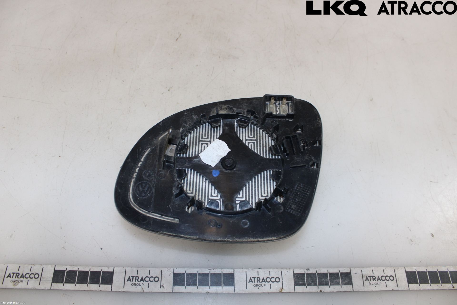 Volkswagen VW TIGUAN 07-16 Spegelglas Hö