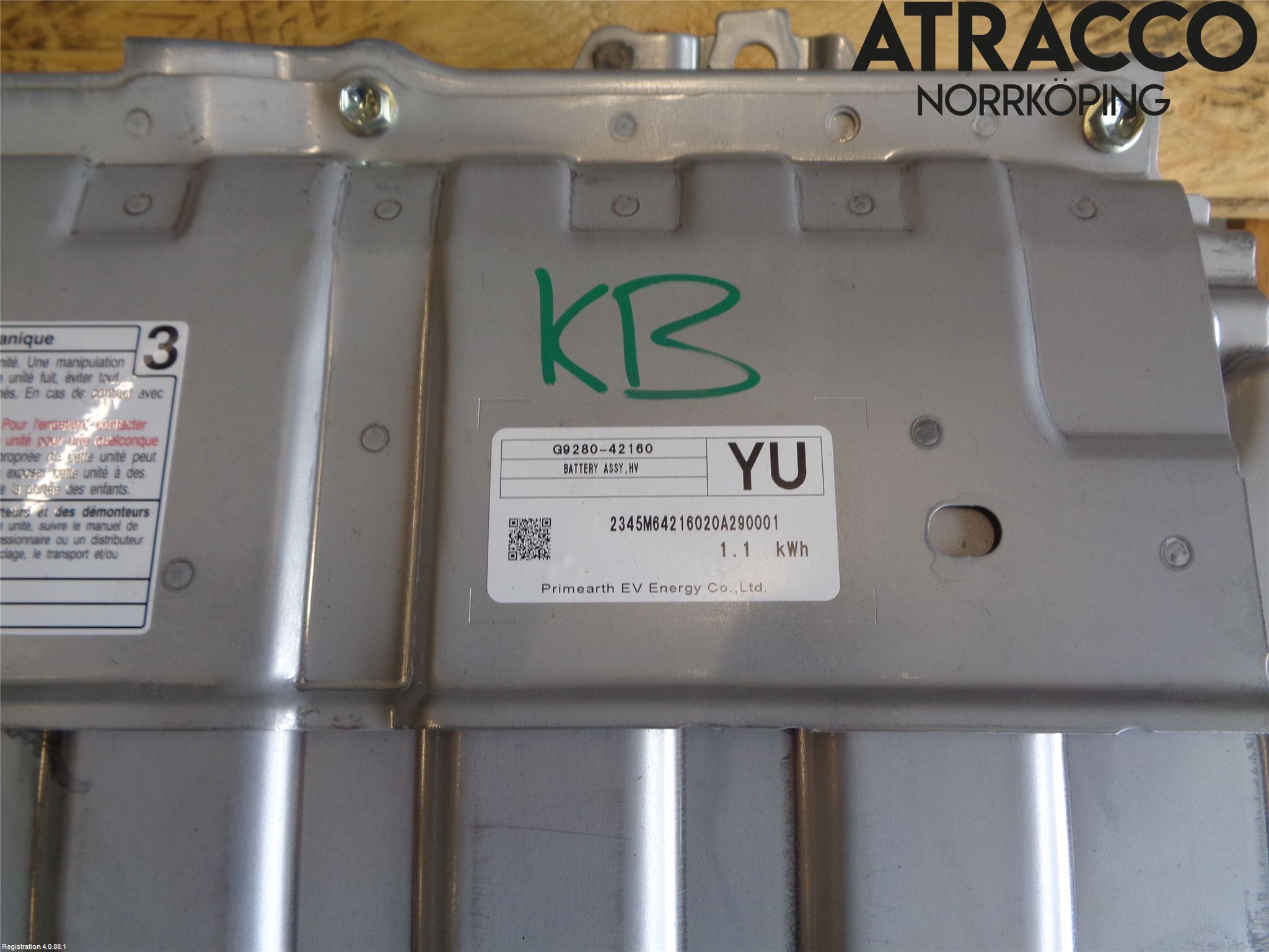 Toyota RAV4 19- Batteri Högspänning
