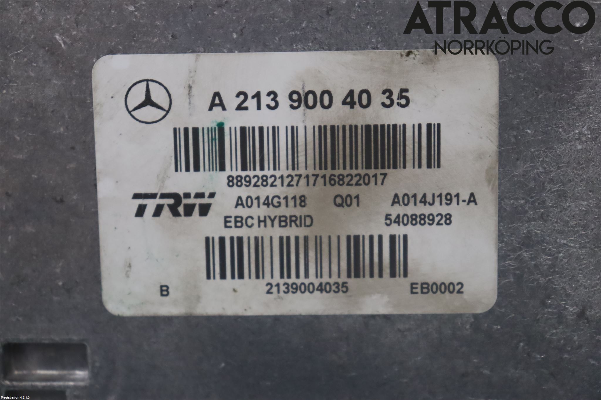 Mercedes-Benz MB E-KLASS (W213) 16-23 Abs Hydraulaggregat