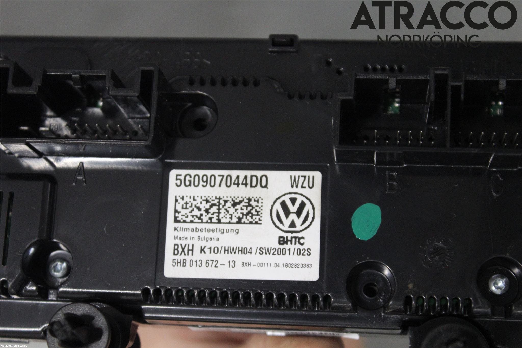 Volkswagen VW ARTEON 17- Värmereglage