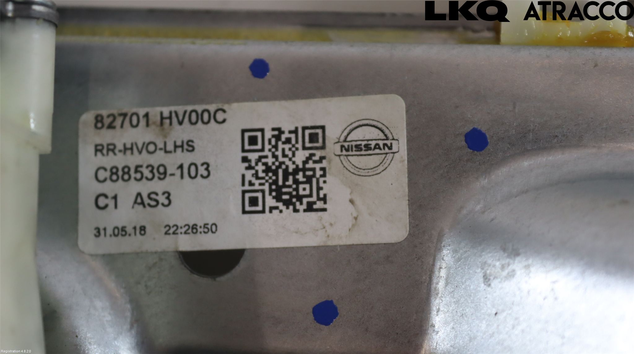Nissan QASHQAI 17-21 Fönsterhiss El Kompl