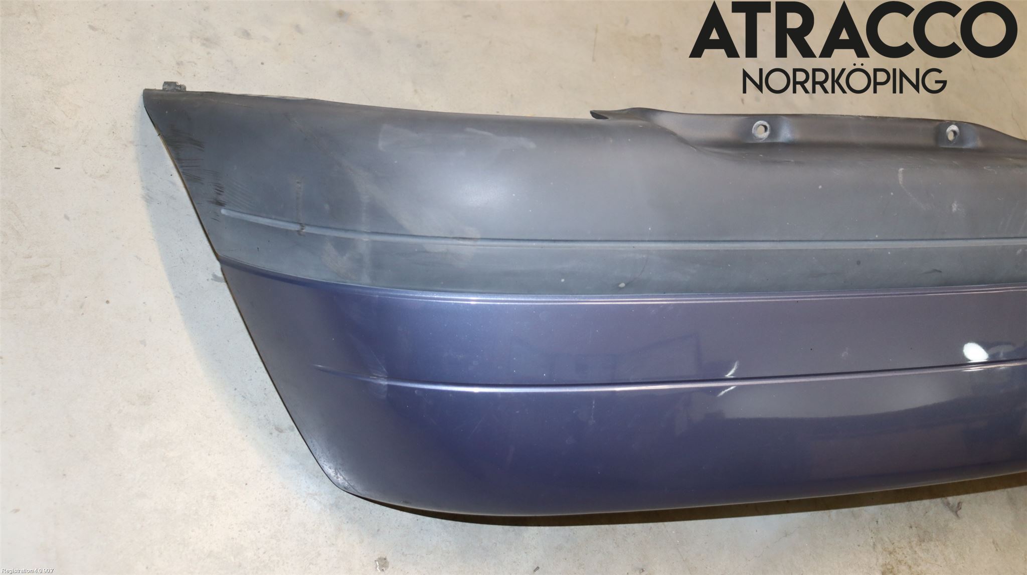 Renault CLIO II 99-01 Stötfångarbeklädnad Bak