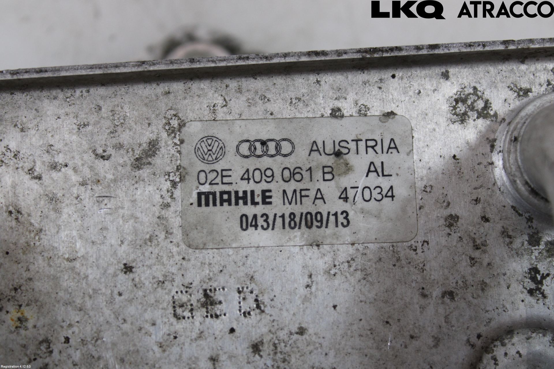 Volkswagen VW PASSAT 11-14 Oljekylare Automat