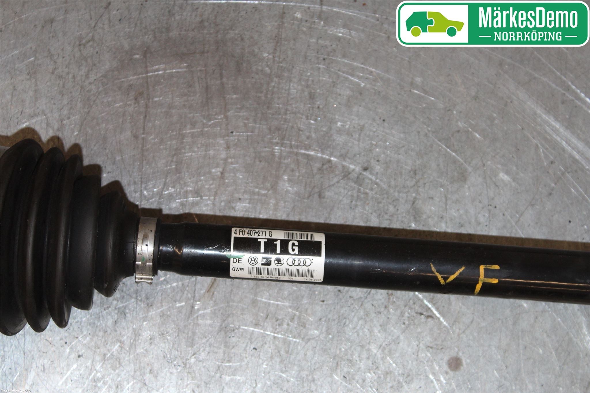 Audi A6/S6     05-11 Drivaxel Fram Vänster