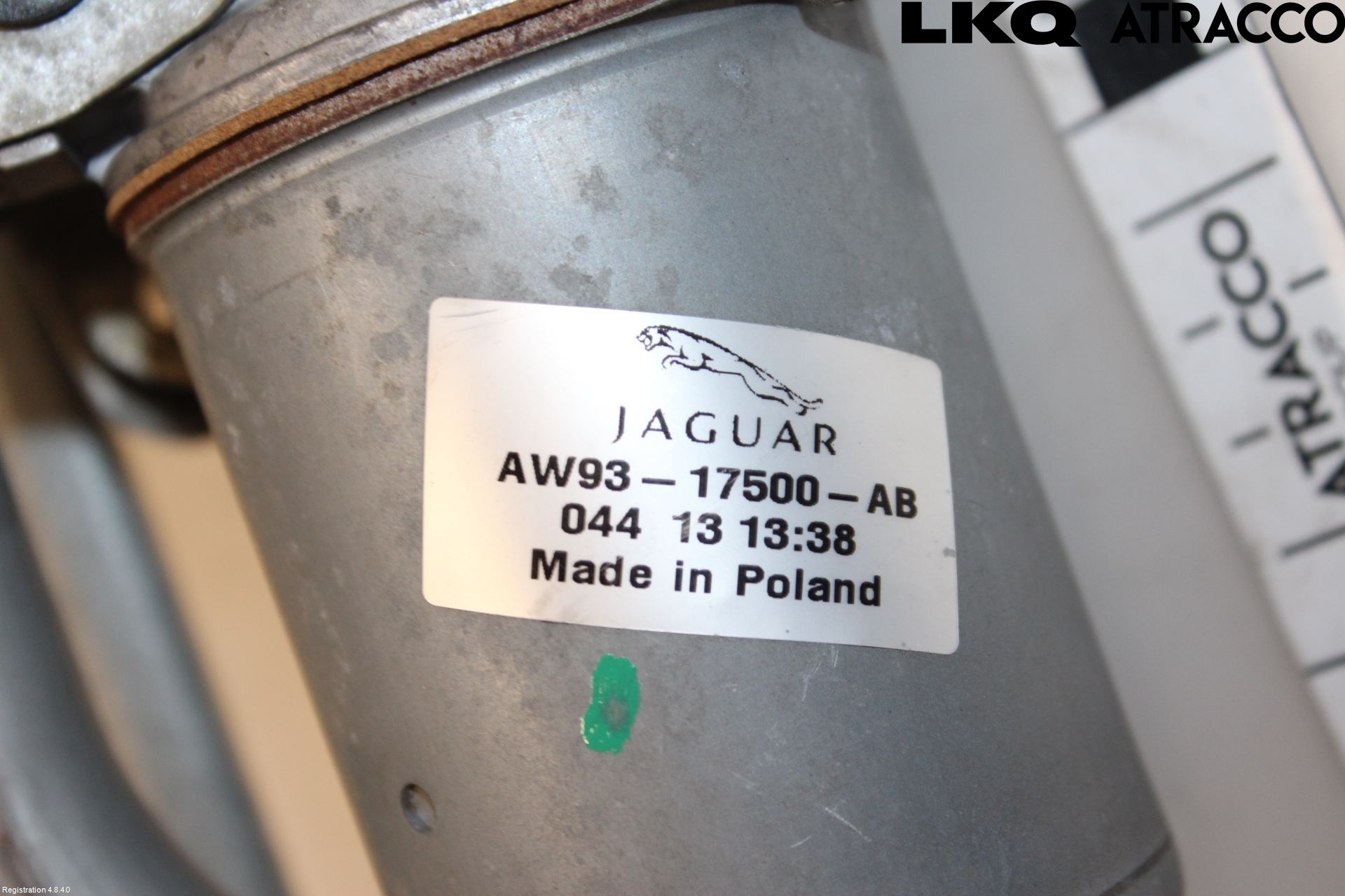 Jaguar XJ X351        10- Torkarmekanism Vindruta