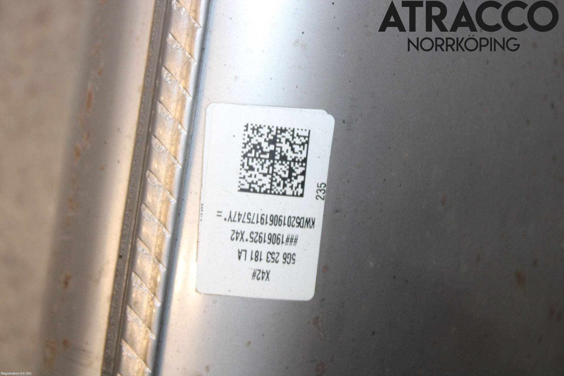 Volkswagen VW GOLF / E-GOLF VII 13-20 Avgas Halvsats