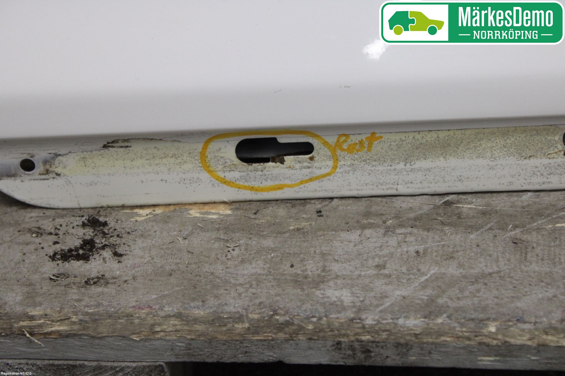 Audi A3/S3 05-13 Dörr Bak Höger