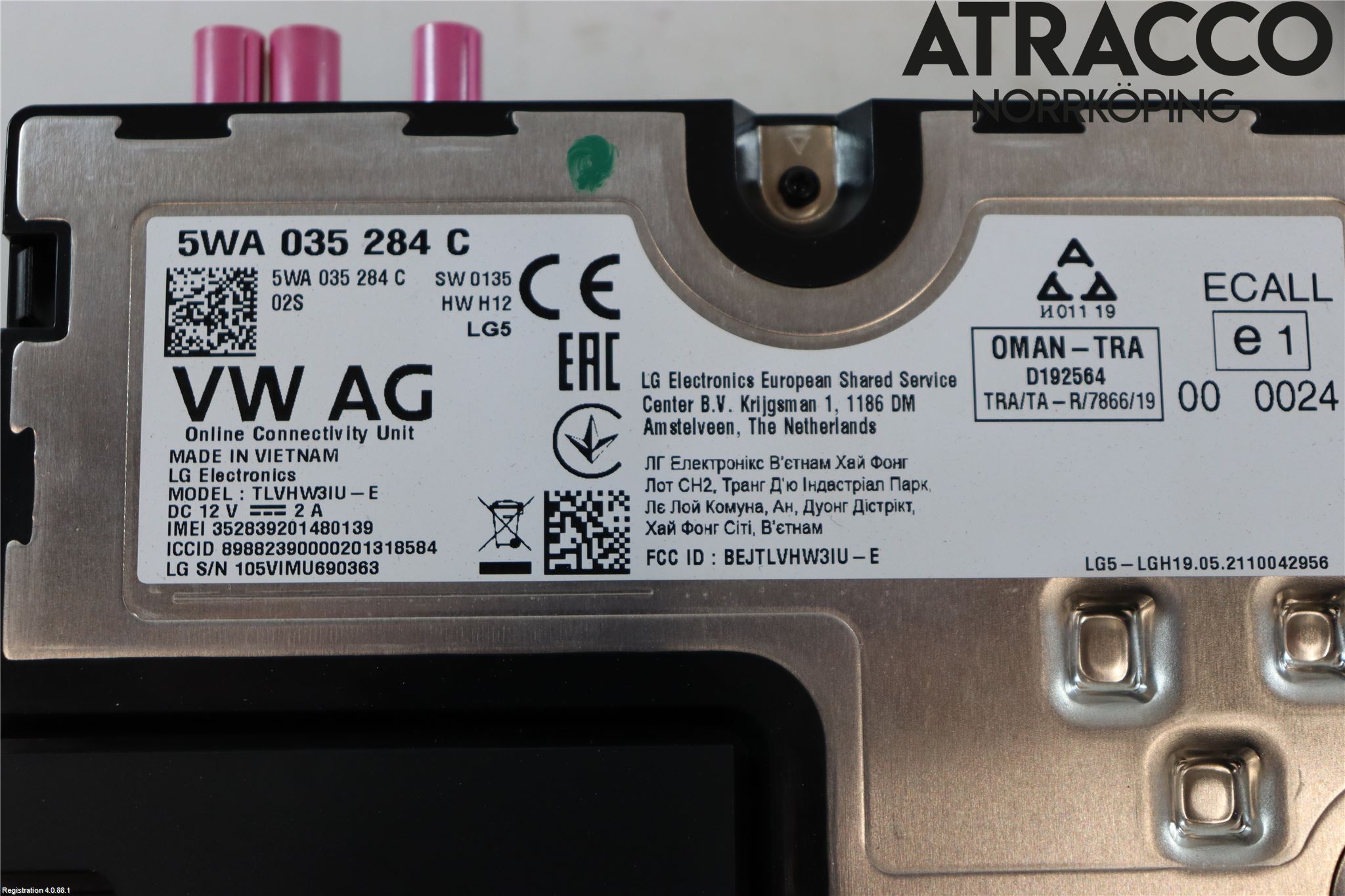 Seat LEON 20- Styrenhet Övrigt