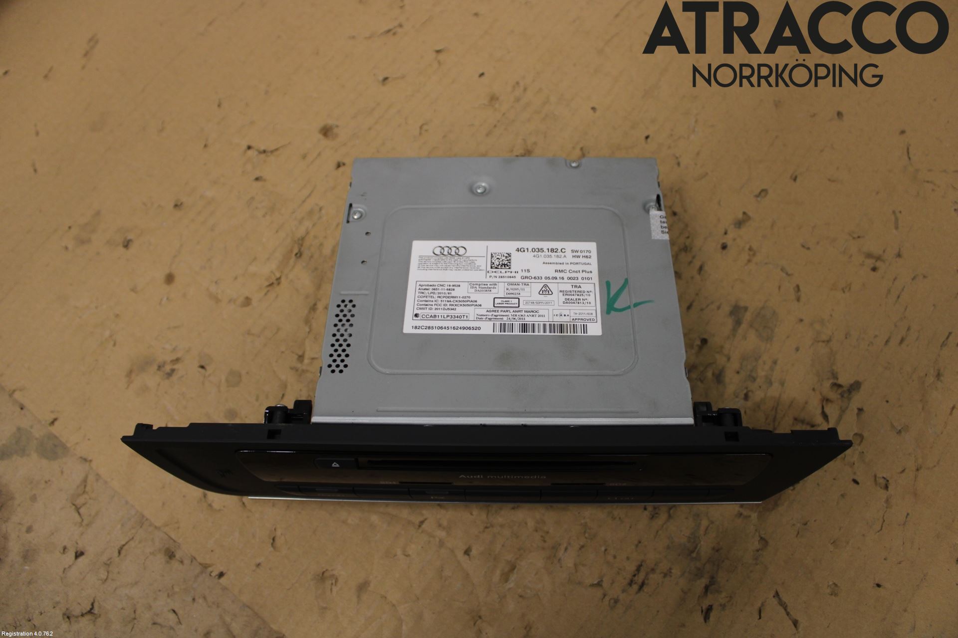 Audi A6/S6 4G 11-18 Cd Radio - Multimediapanel