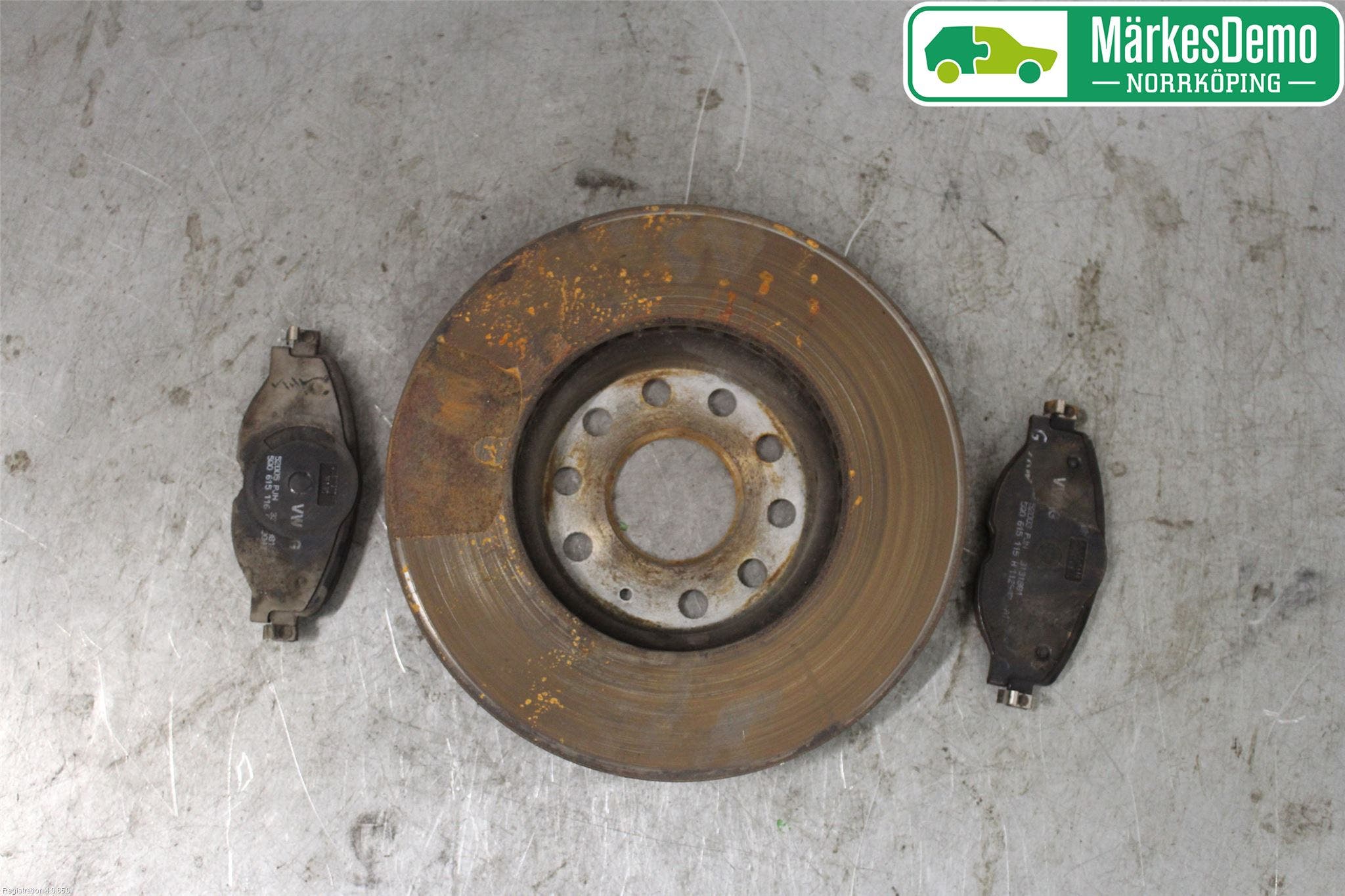 Audi A3/S3 8V 13-20 Bromsskiva Fram