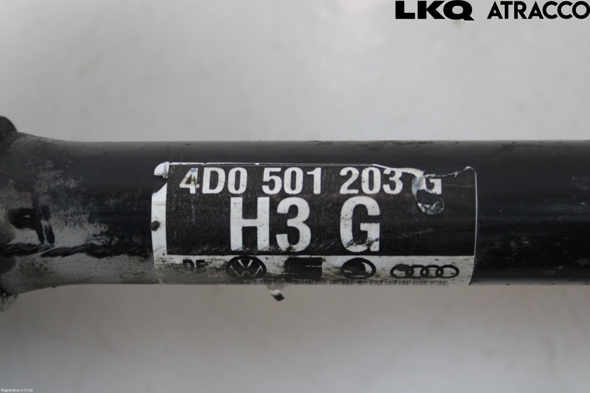 Audi A8/S8 4D 94-02 Drivaxel Bak Vänster